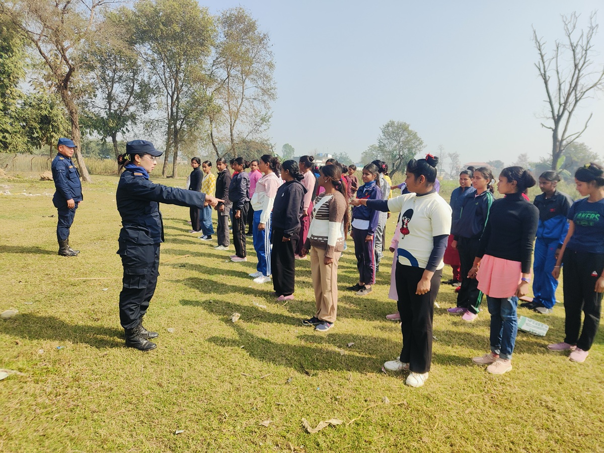 पश्चिम नवलपरासीमा निर्वाचन प्रहरी तालिम सुरु