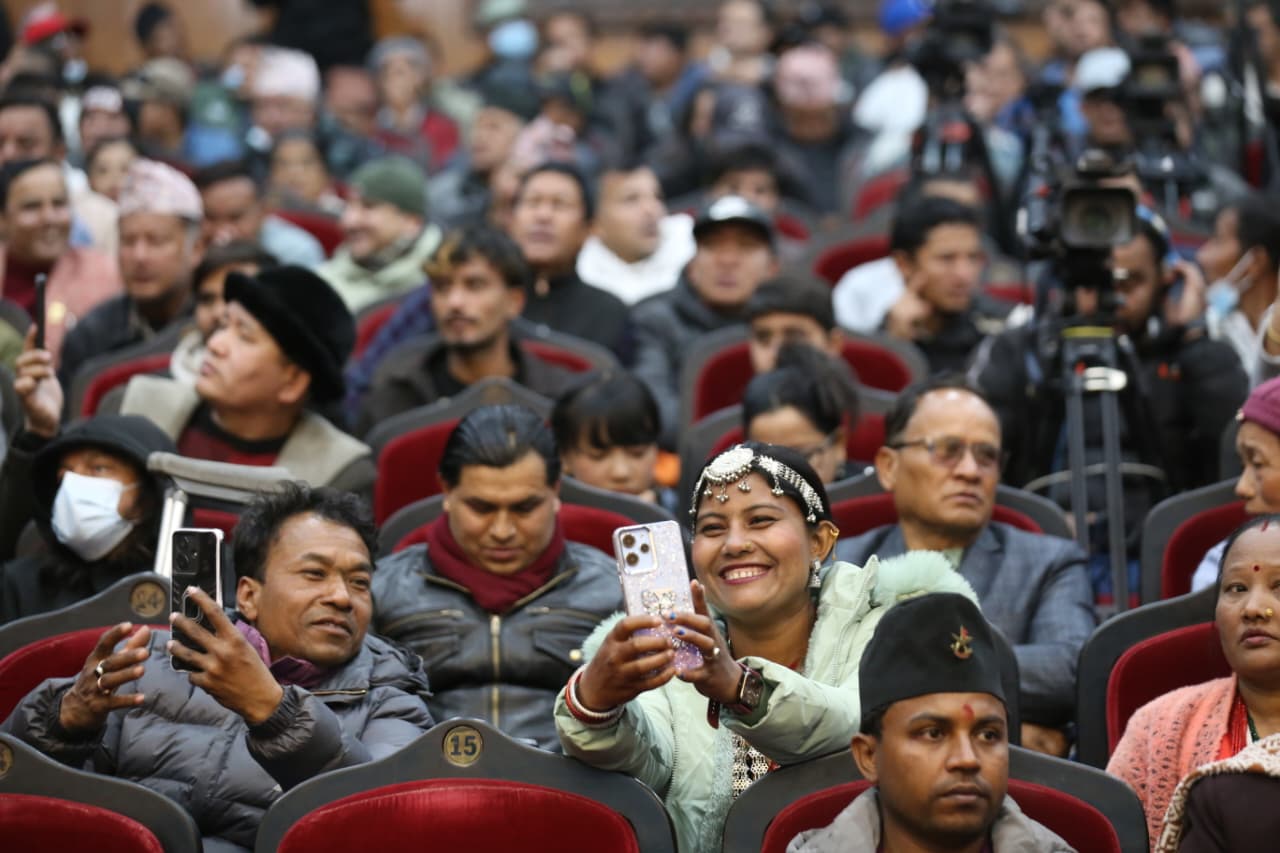 रास्वपाको बृहत् राजनीतिक समायोजन घोषणा सभा राष्ट्रिय सभा गृहमा