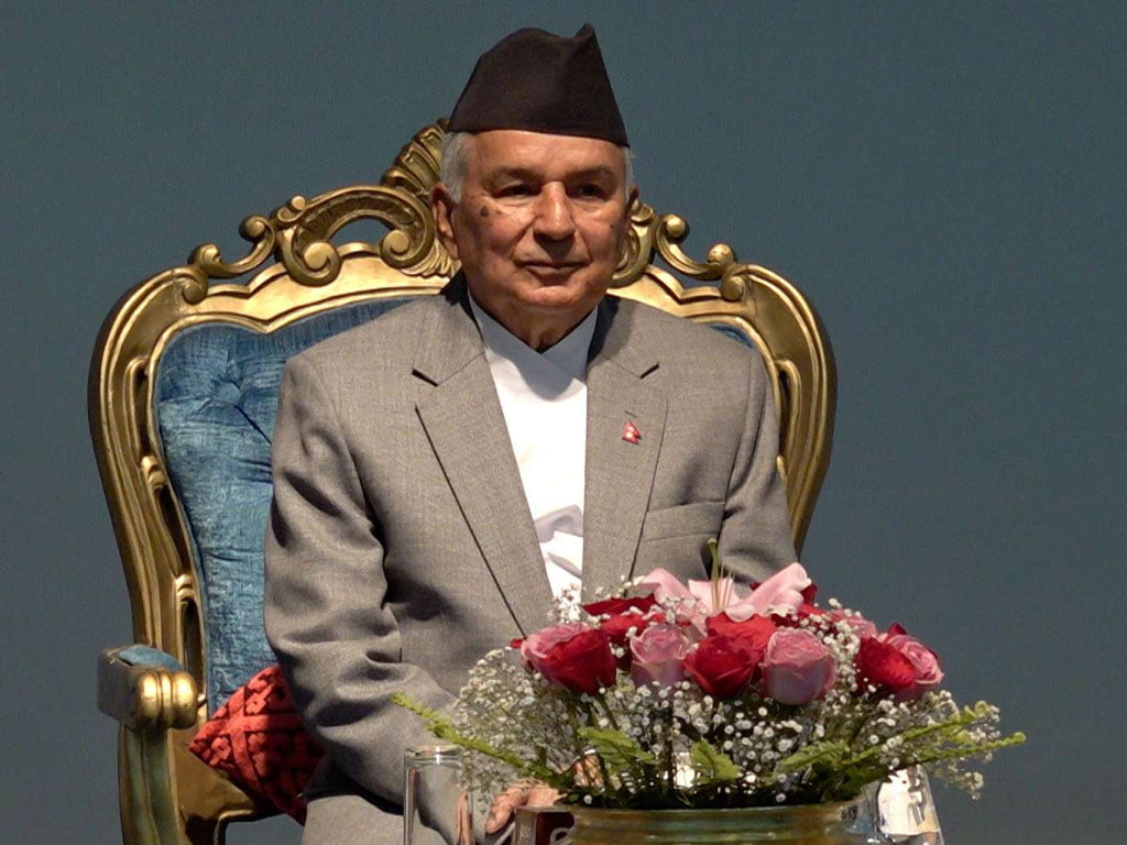 सञ्चार जगत् संविधान प्रदत्त अधिकारको पूर्ण प्रयोग र रक्षार्थ निर्भयपूर्वक लागिरहनेछ : राष्ट्रपति पौडेल