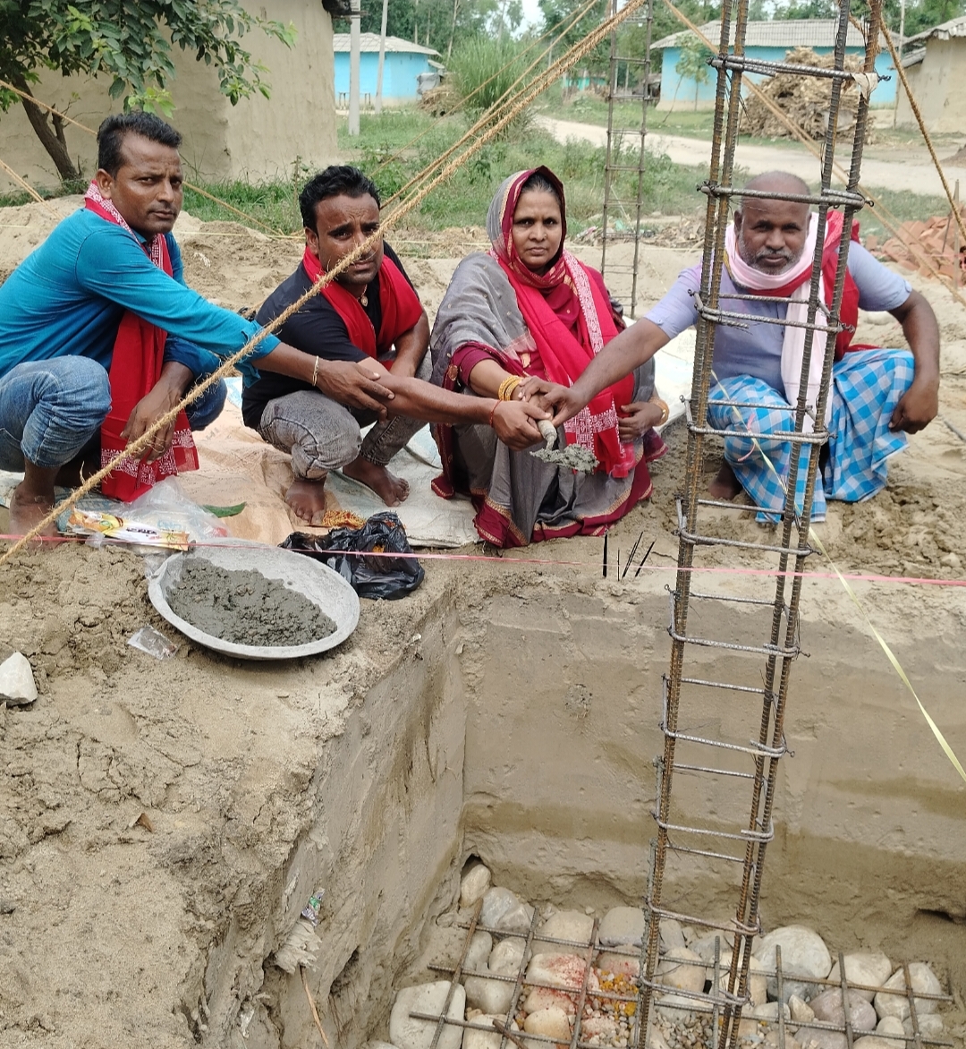 दुर्गा मन्दिरको शिलान्यास