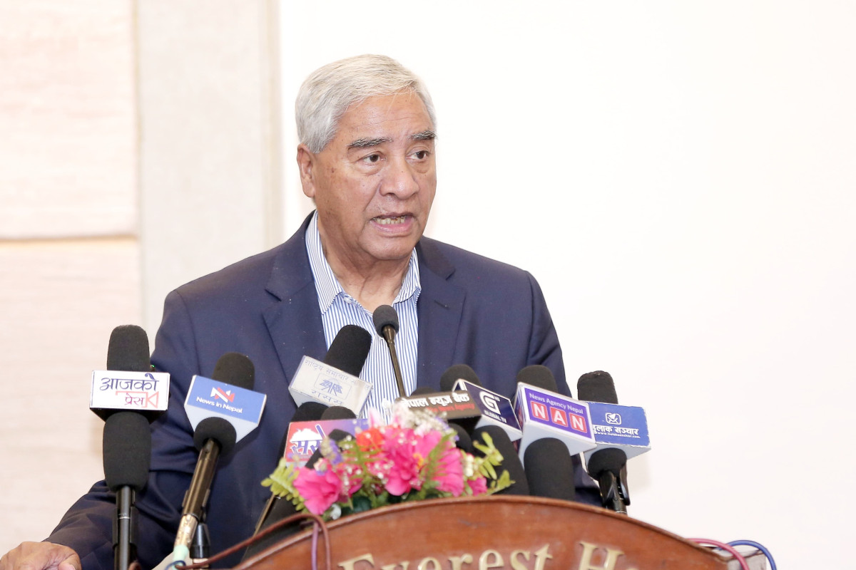 नेपालले मानिस बाहेक अरु निर्यात गर्न सकेनः सभापति देउवा