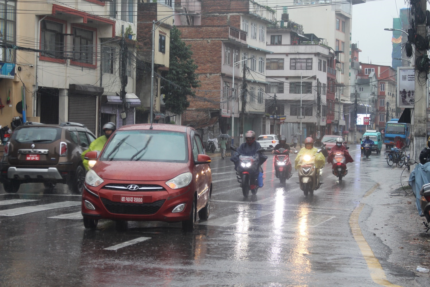 काठमाडौंमा झरी, हेर्नुहोस् तस्बिरहरु 