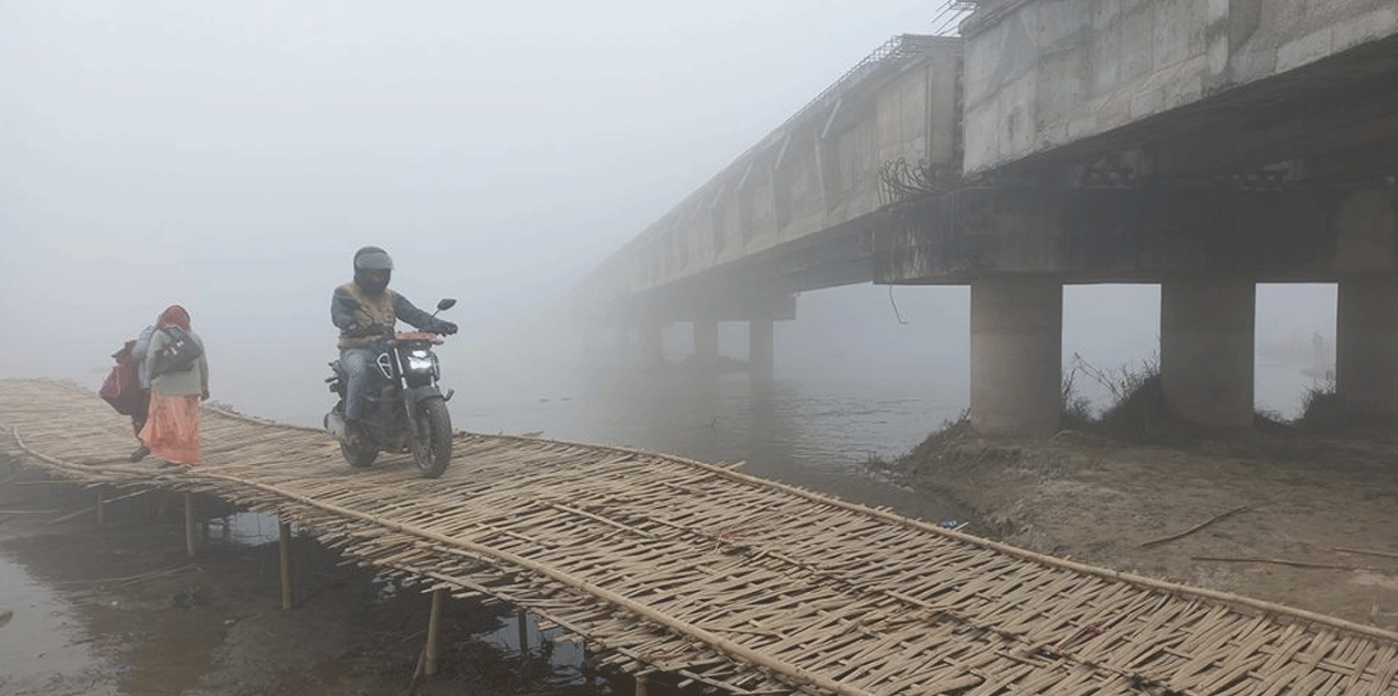 १४ वर्षदेखि अलपत्र झापाको कन्काई पुलको ठेक्का तोडियो