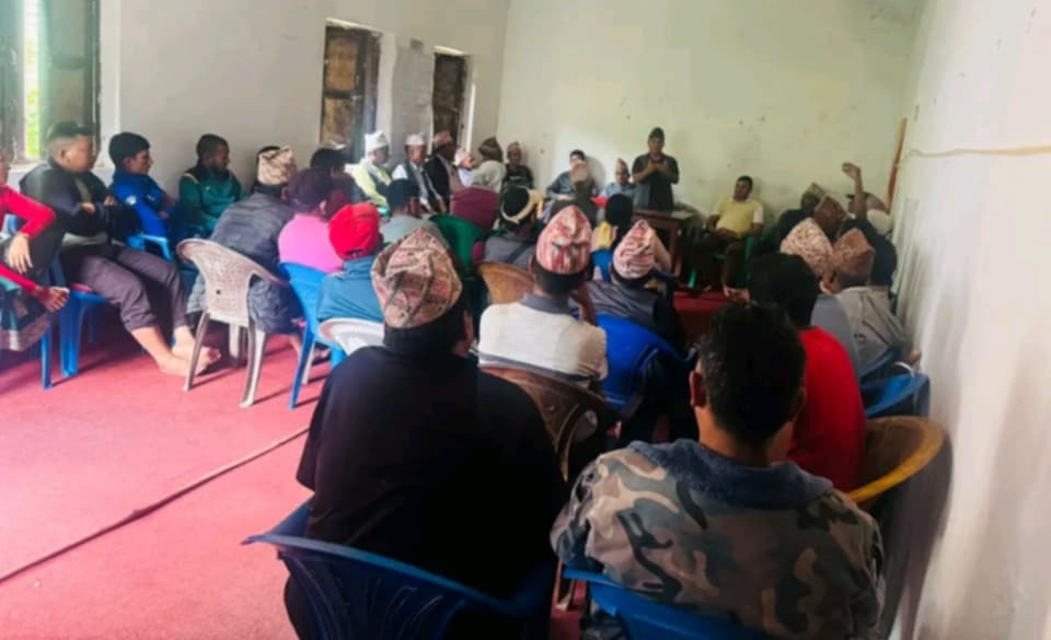 रुकुम पश्चिममा एकता सभाका लागि नेकपाको तयारी तीव्र