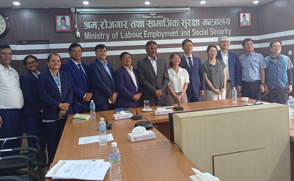 नेपाल र कोरियाबीच उच्च गुणस्तरका तालिम सञ्चालन गर्ने सम्झौता