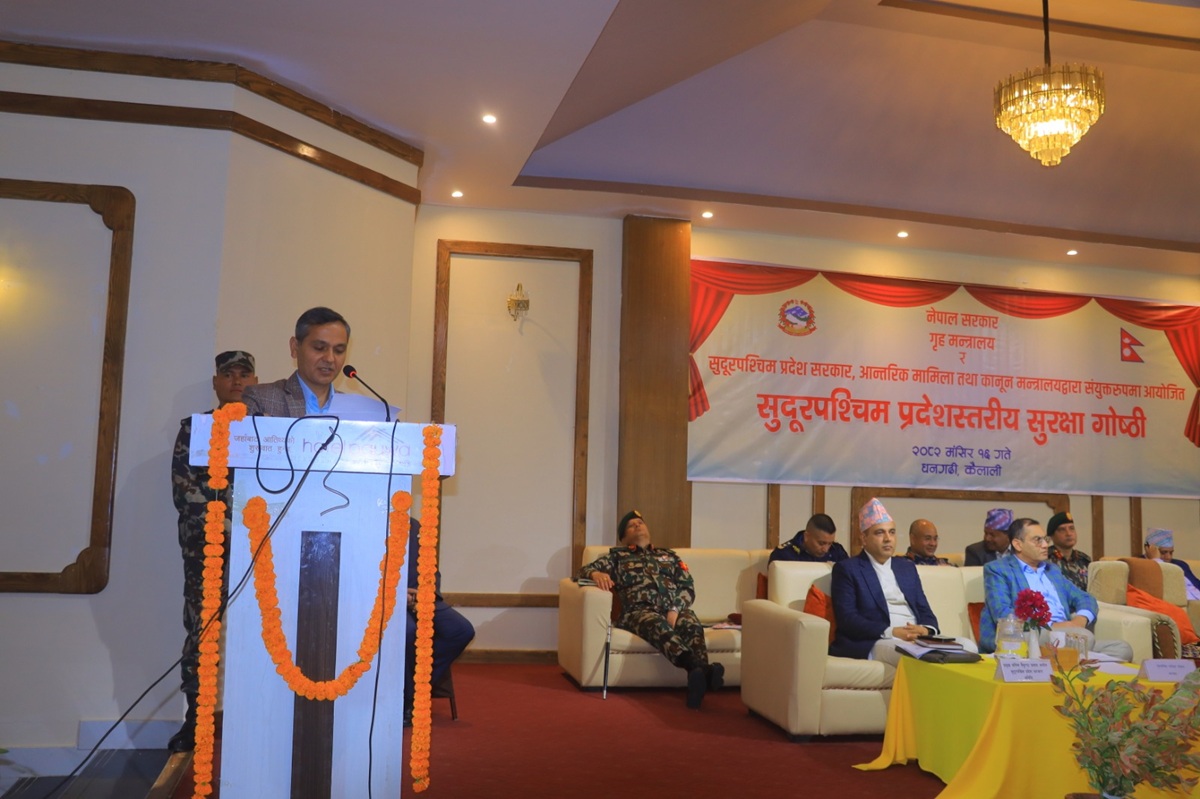 निर्वाचन बिथोलिन दिँदैनौं : गृहमन्त्री अर्याल