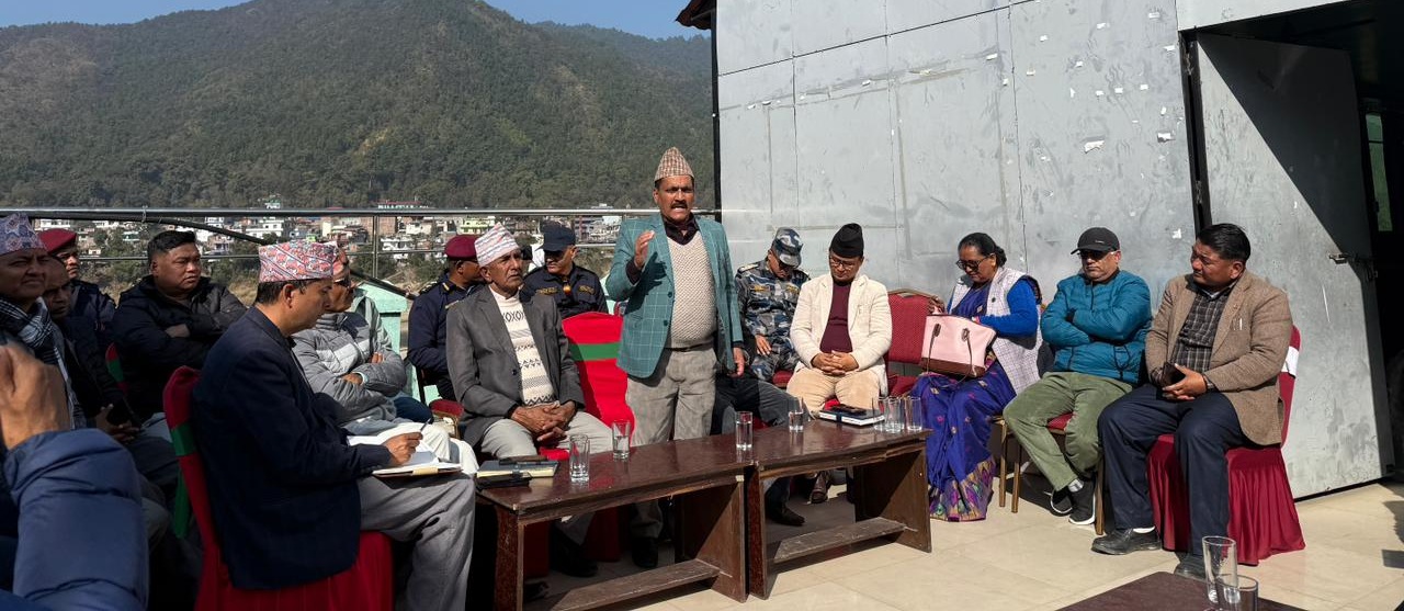 दाङ-अर्घाखाँची सीमामा उच्चस्तरीय समन्वय बैठक: नदीजन्य पदार्थ व्यवस्थापनमा सहकार्य गरिने