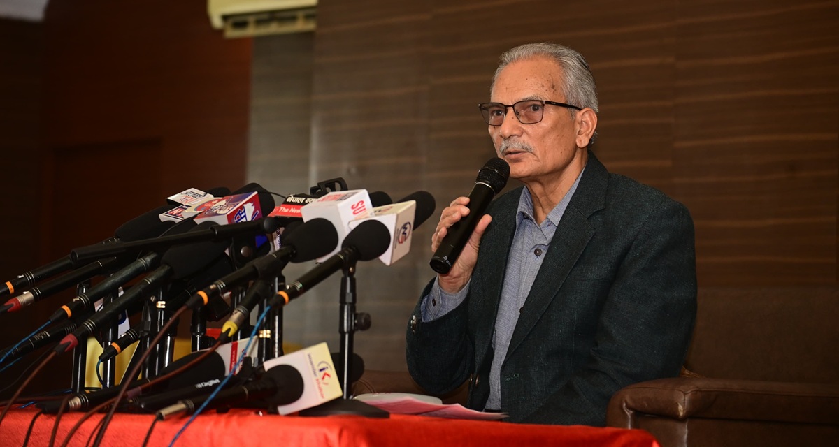 नयाँ पुस्तालाई नेतृत्व दिन पद त्यागेँ, वैकल्पिक शक्ति निर्माणको अभियान जारी रहन्छ : बाबुराम