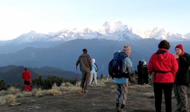 घोरेपानी हिँडेका दुई स्पेनिस पर्यटक बेपत्ता