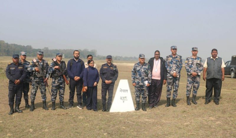 कपिलवस्तु–विजयनगर जोडिएका सिमावर्ती क्षेत्रमा संयुक्त अनुगमन