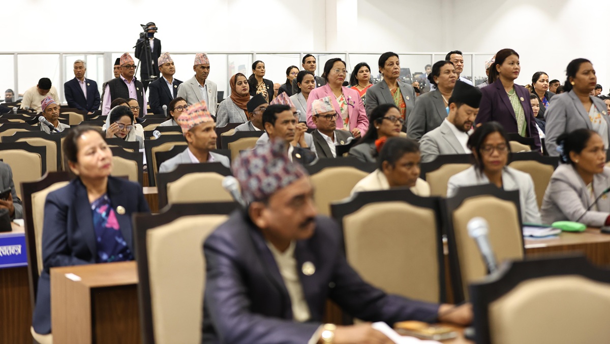 विपक्षीले अवरोध कायम राखेपछि प्रतिनिधिसभा बैठक भोलिसम्मका लागि स्थगित