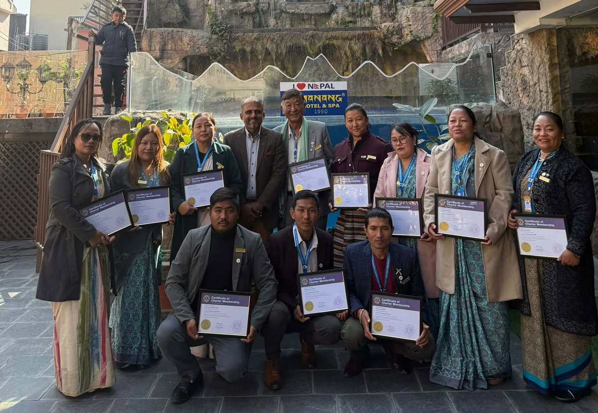 लायन्स क्लब अफ काठमाडौं फिनिक्सको चार्टर हेन्डओभर तथा ओरिएन्टेसन कार्यक्रम सम्पन्न