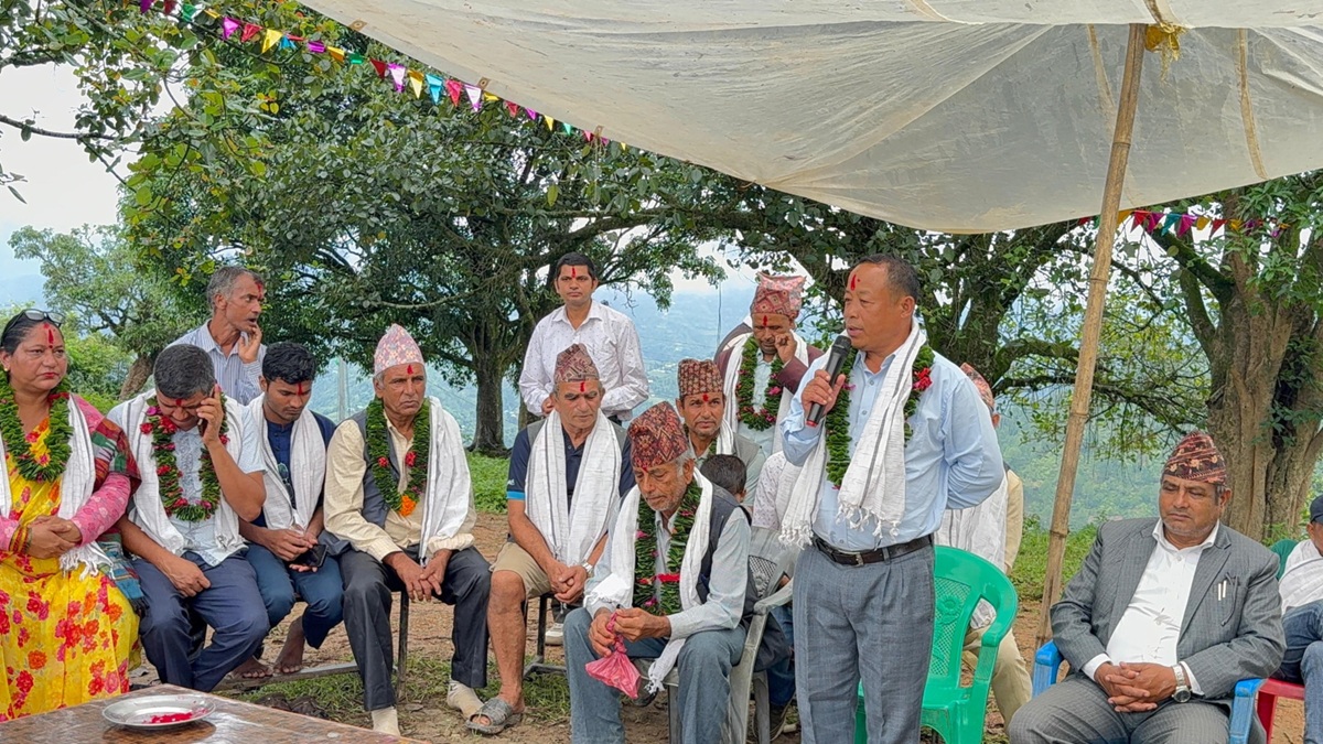 नवनिर्मित शिवालय मन्दिरको उद्घाटन