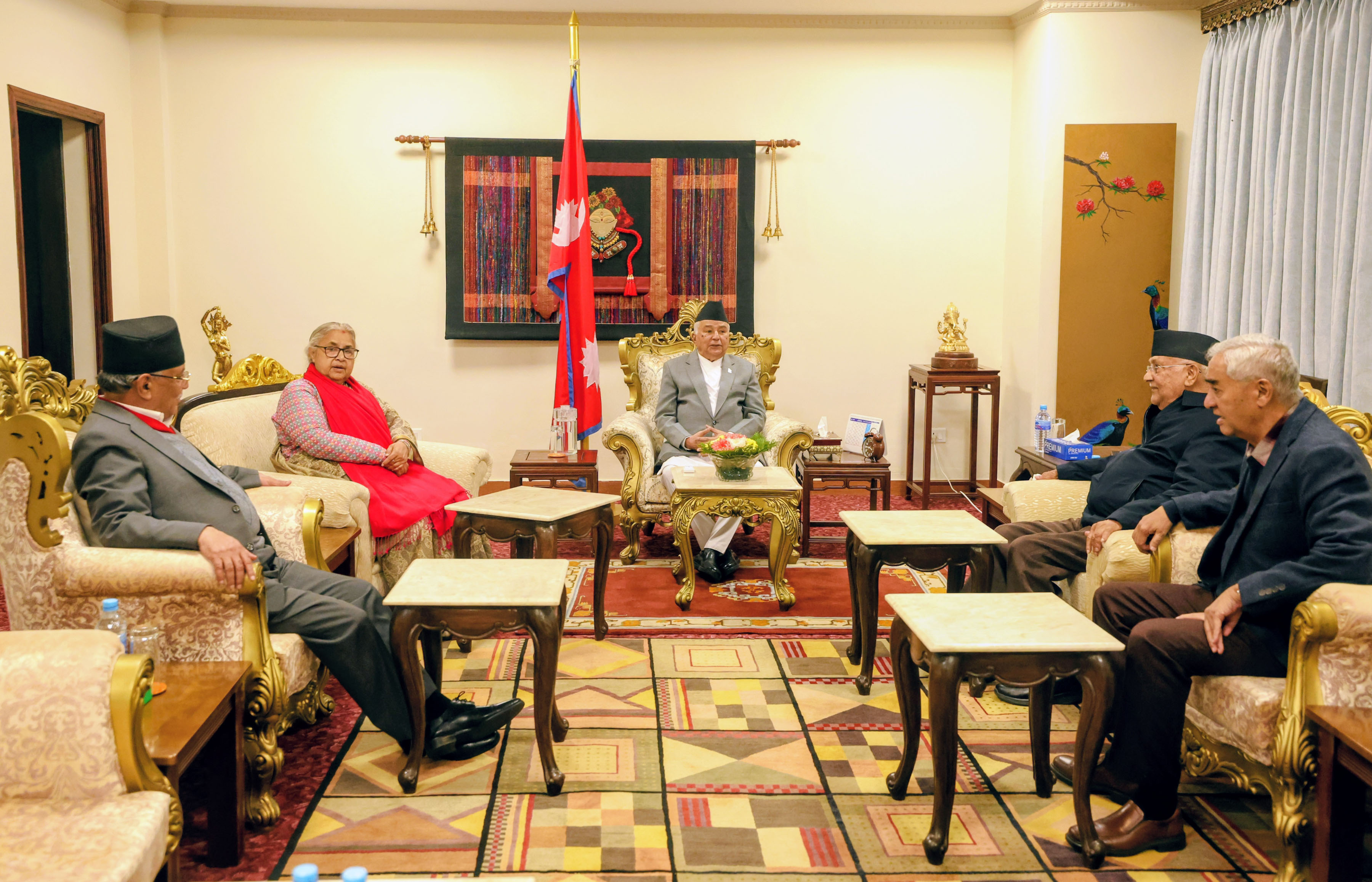 सरकार र तीन दलबीच चुनाव सफल पार्ने समझदारी, अर्को बैठक प्रधानमन्त्रीले बालुवाटारमा बोलाउने 