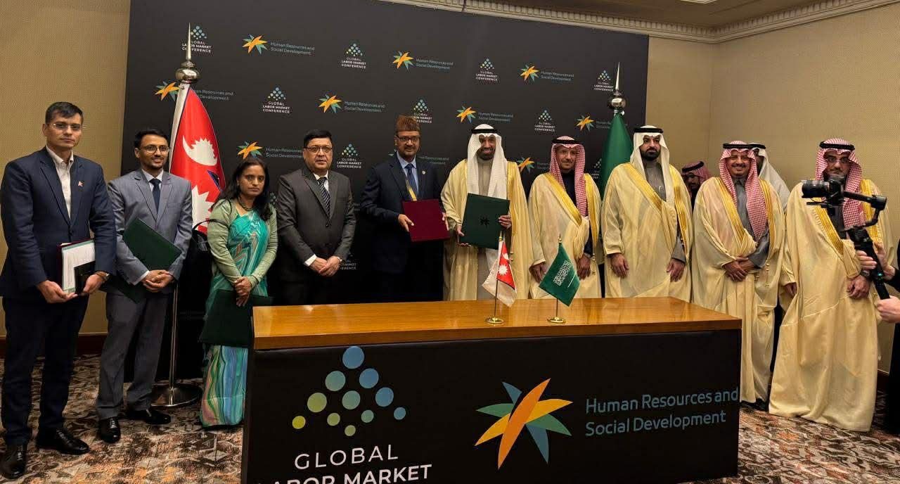 नेपाल–साउदी अरबबीच ऐतिहासिक श्रम सम्झौता सम्पन्न, नेपाली कामदार थप सुरक्षित