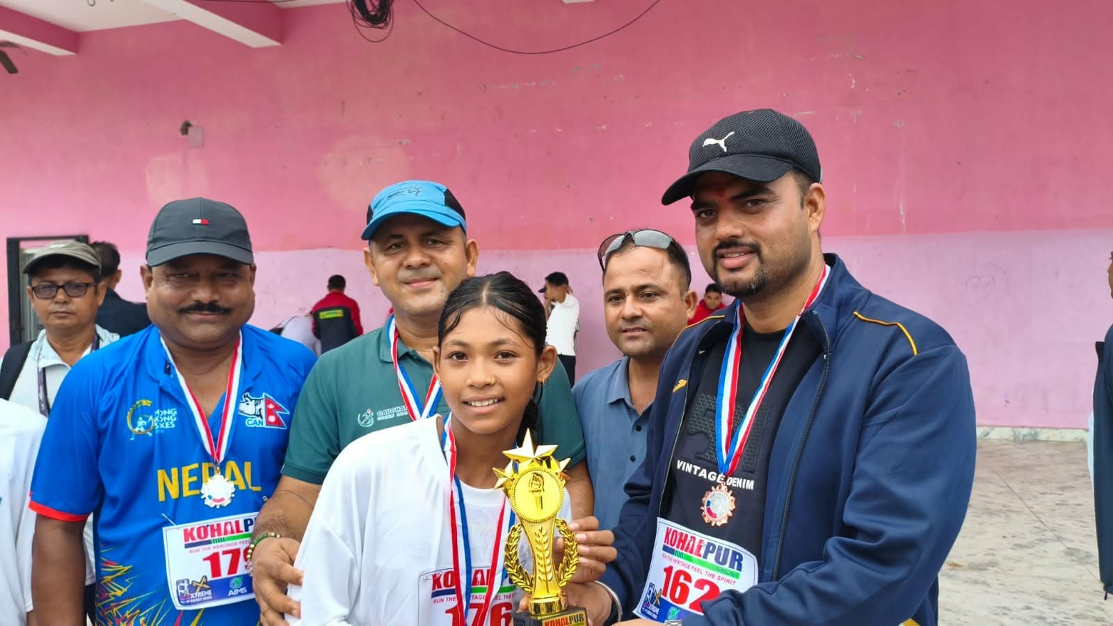 काठमाडौं र कोहलपुर माइल दौड सम्पन्न