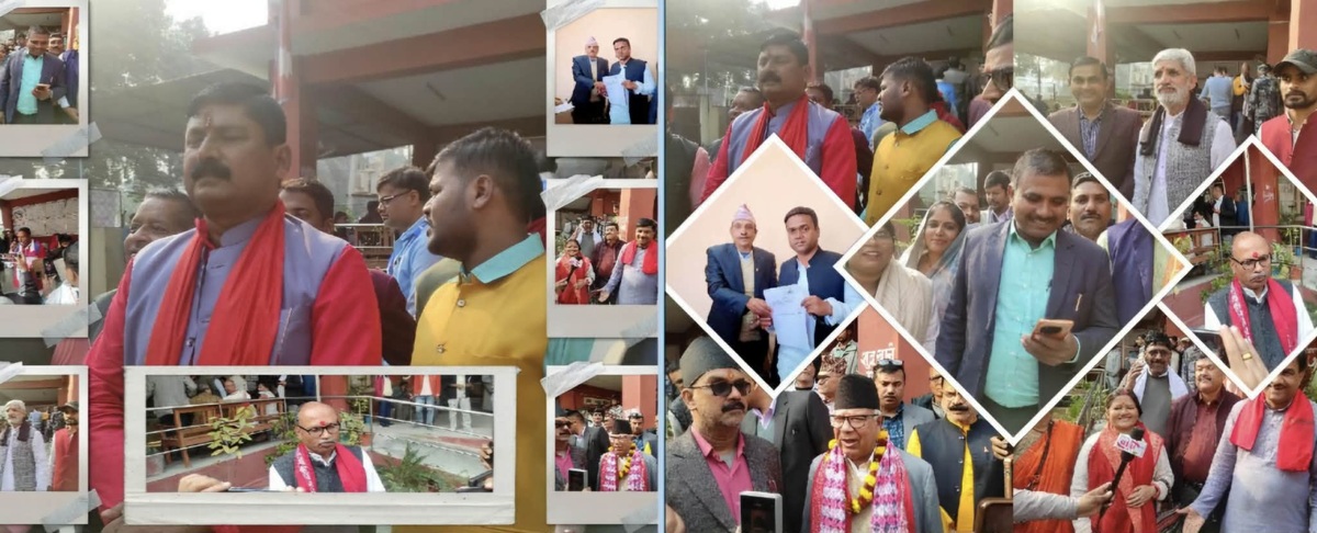 रौतहटमा चुनावी सरगर्मी : पूर्वप्रधानमन्त्री नेपाल र प्रभु साहसहित हेभीवेट उम्मेदवारको मनोनयन दर्ता