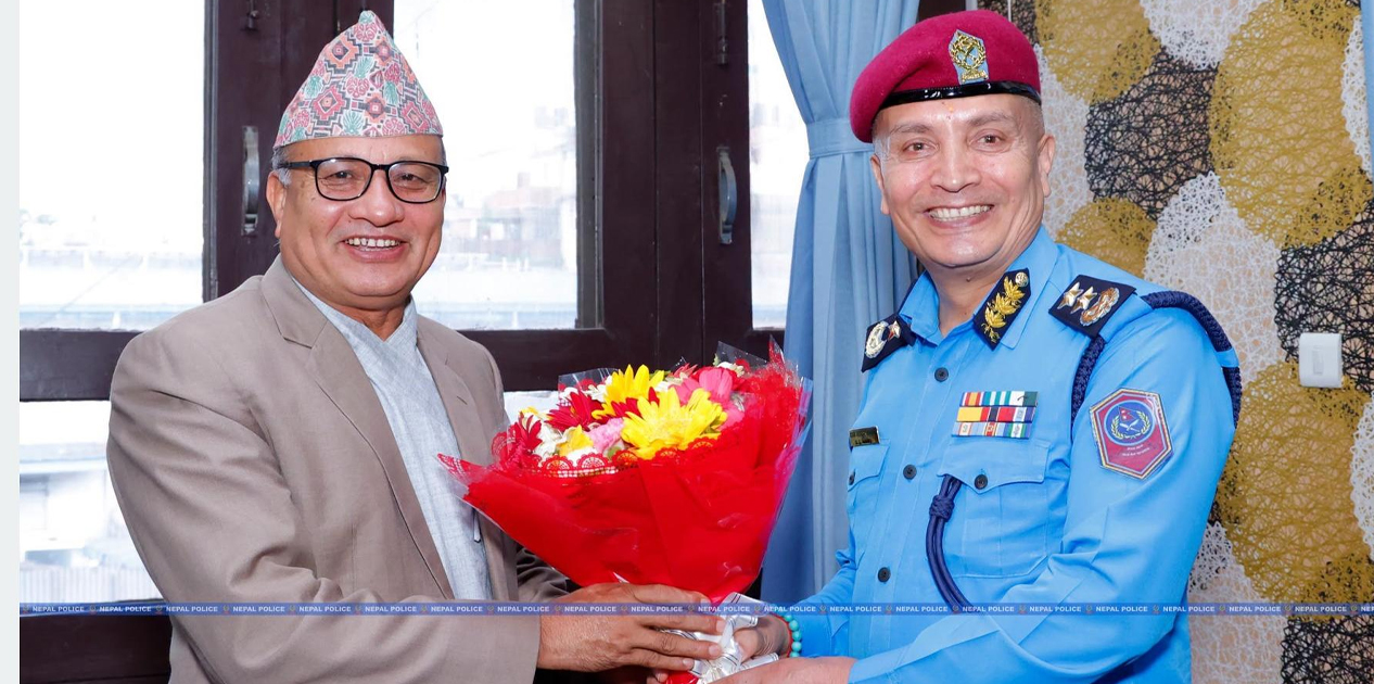 प्रमुख निर्वाचन आयुक्त र महानिरीक्षक कार्कीबीच भेट, निर्वाचन सुरक्षाबारे छलफल