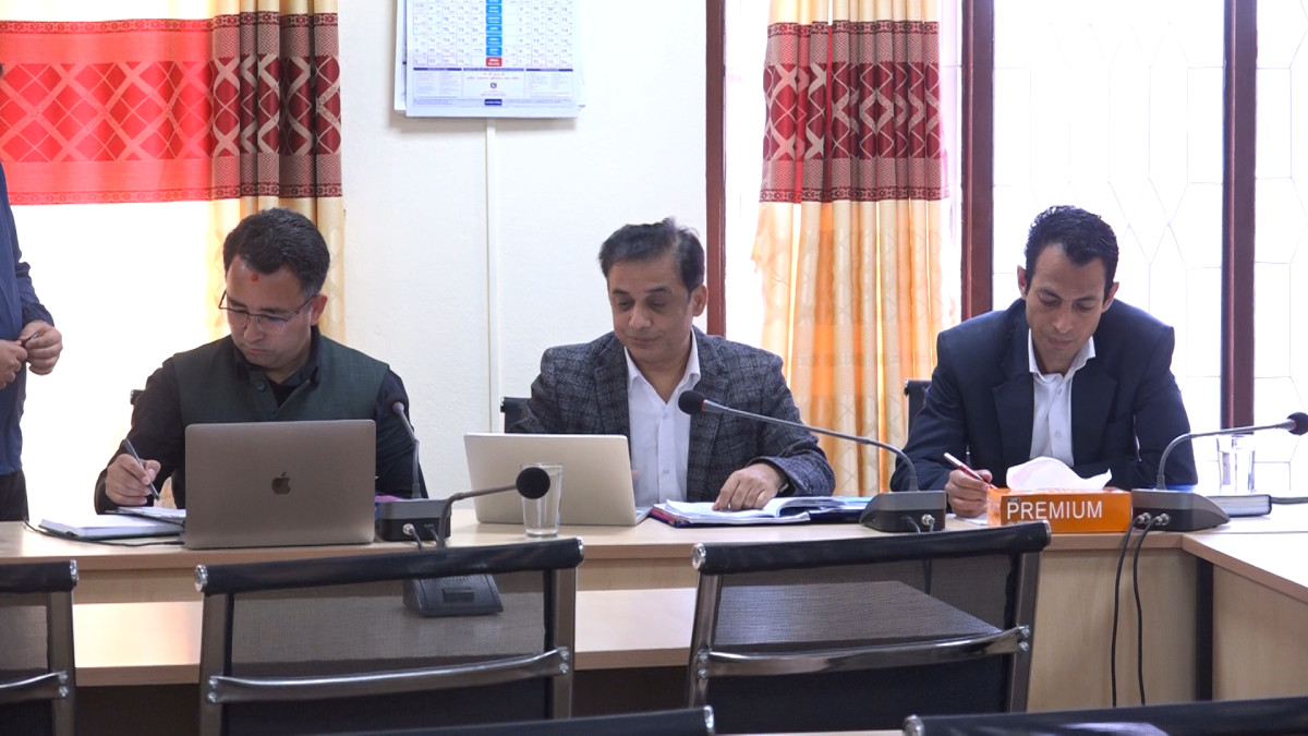 प्रतिनिधि सभा नियमावली मस्यौदा समितिको बैठक सिंहदबारमा जारी