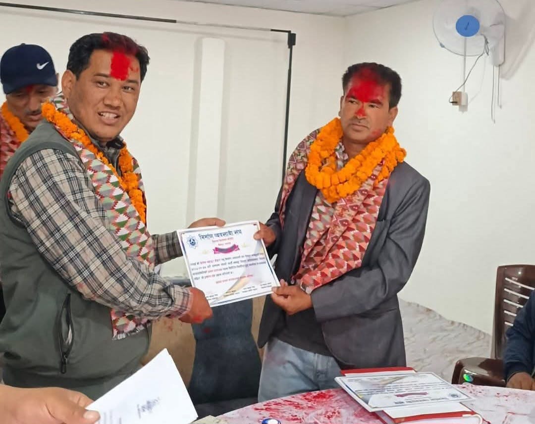 निर्माण व्यवसायी संघ बझाङमा नयाँ नेतृत्व