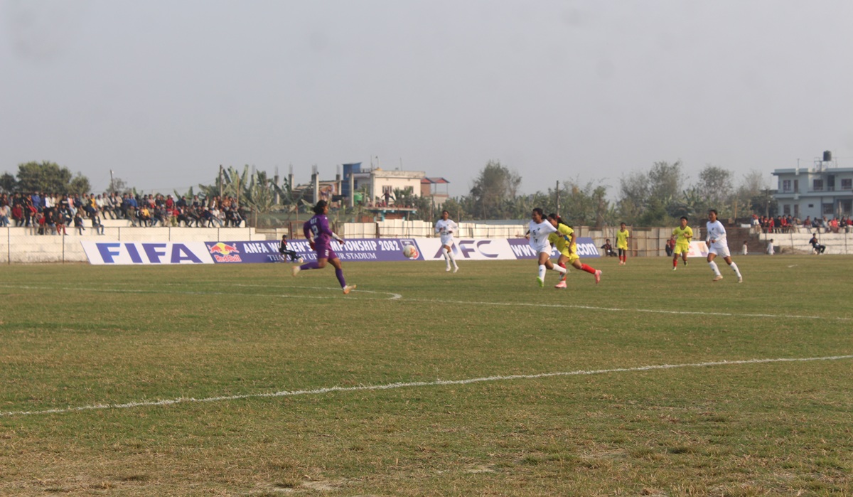 उदयपुरमा रेडबुल एन्फा महिला च्याम्पियनसिप सुरु, एनआरटीको विजयी सुरुवात