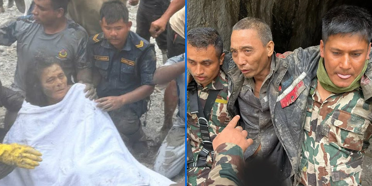 सकुशल उद्धारले दिएको खुसी