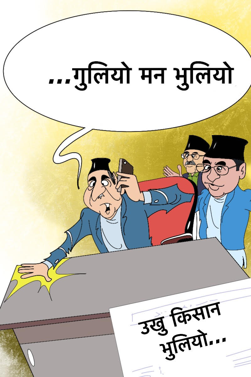 जसपा नेपालको राष्ट्रिय महाधिवेशन मञ्च हावाहुरीले भत्कायो