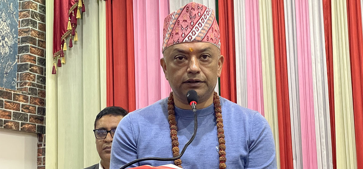 चुनावी तिक्ततालाई अन्त्य गर्नुपर्छ : सभापति थापा