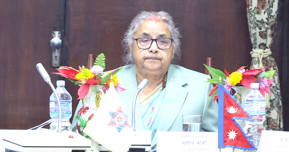 प्रधानमन्त्री कार्की र रास्वपा नेताबीच बालुवाटारमा छलफल