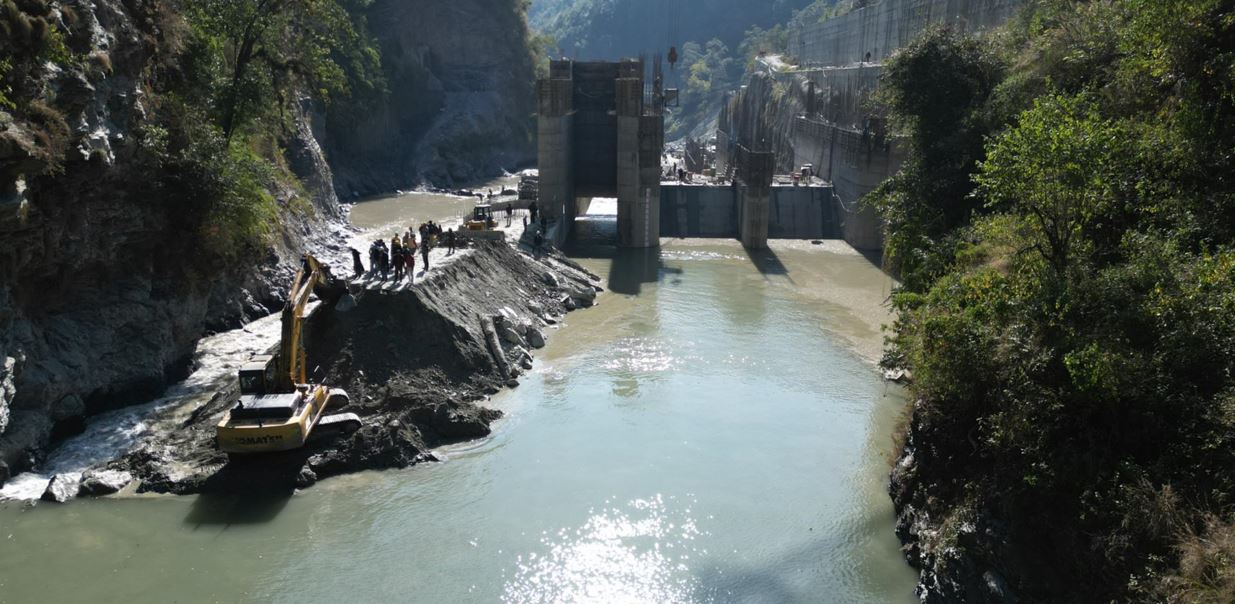 राहुघाटको ‘स्विचयार्ड’ निर्माण सुरु