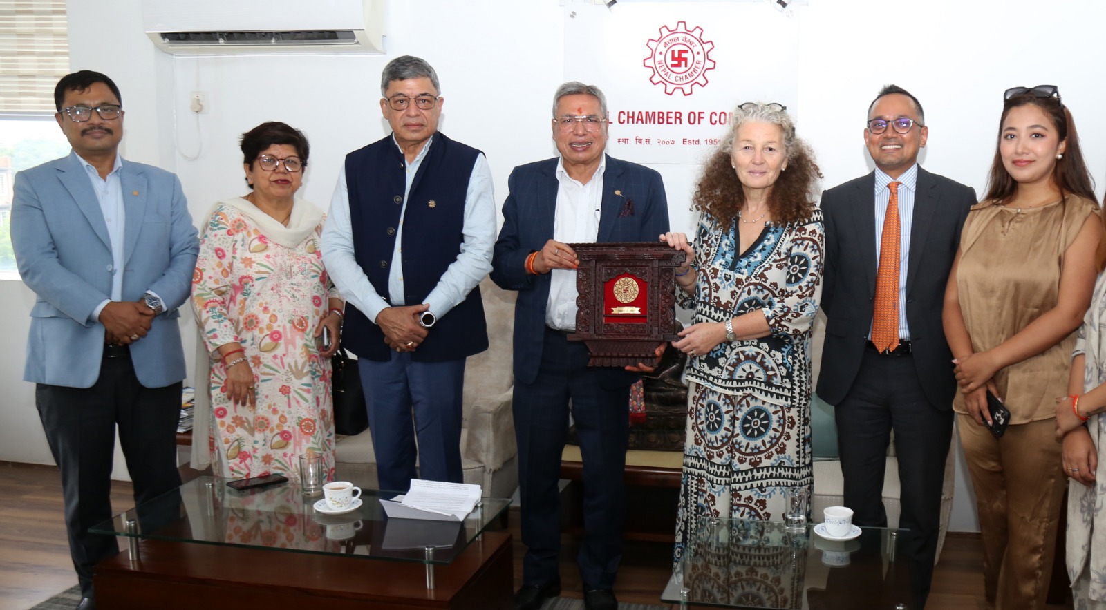 चेम्बर अध्यक्ष अग्रवाल र नेपालस्थित संयुक्त राष्ट्रसंघीय आवासीय संयोजक याहियाबीच भेटवार्ता