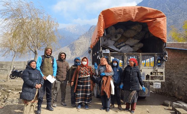 मुस्ताङमा सिसा, धातु र प्लास्टिकजन्य फोहर व्यवस्थापन अभियान