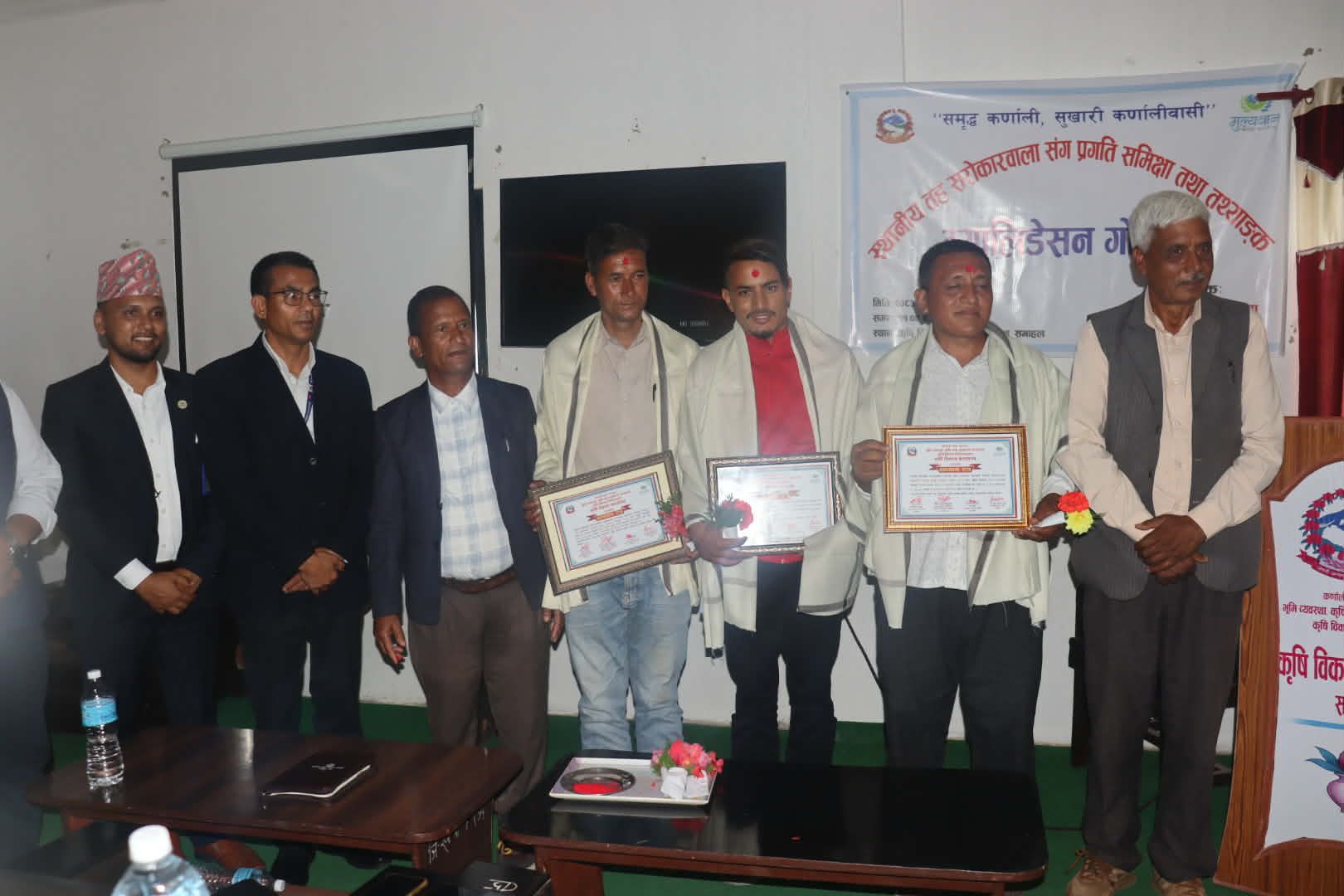 सल्यानबाट १ अर्बभन्दा बढीका कृषि उपज निर्यात