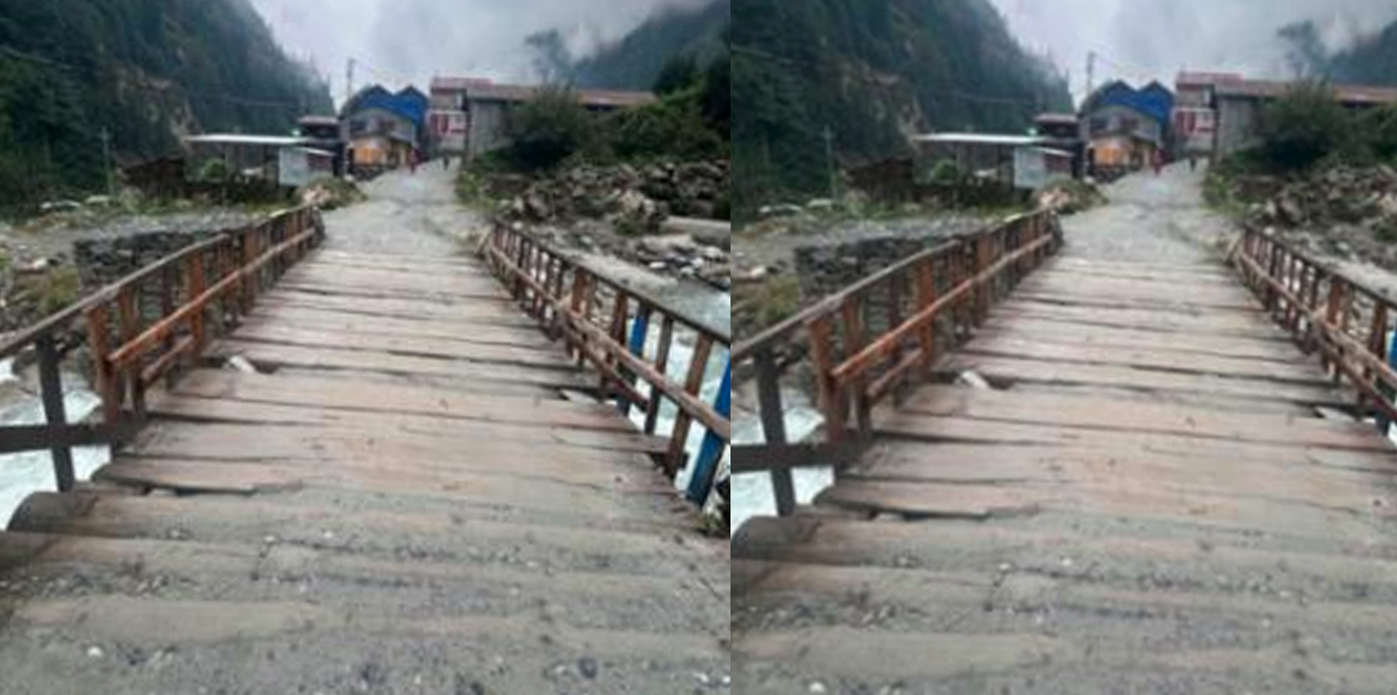 काठे पुलकै भरमा बेँसीसहर-चामे सडक