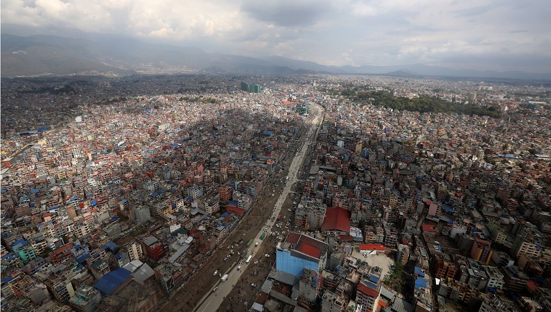 काठमाडौंको तापक्रम घट्यो