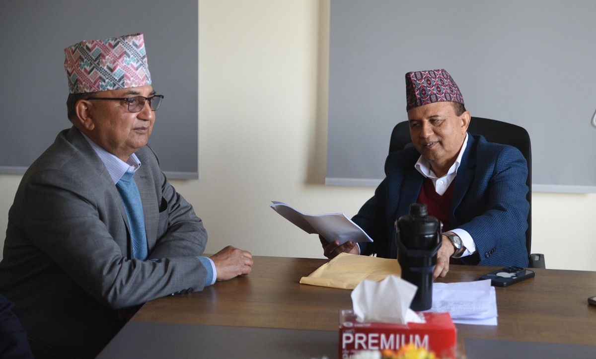 ईश्वर पोखरेलले पार्टी कार्यालयमा बुझाए अवधारणापत्र (पूर्णपाठसहित)