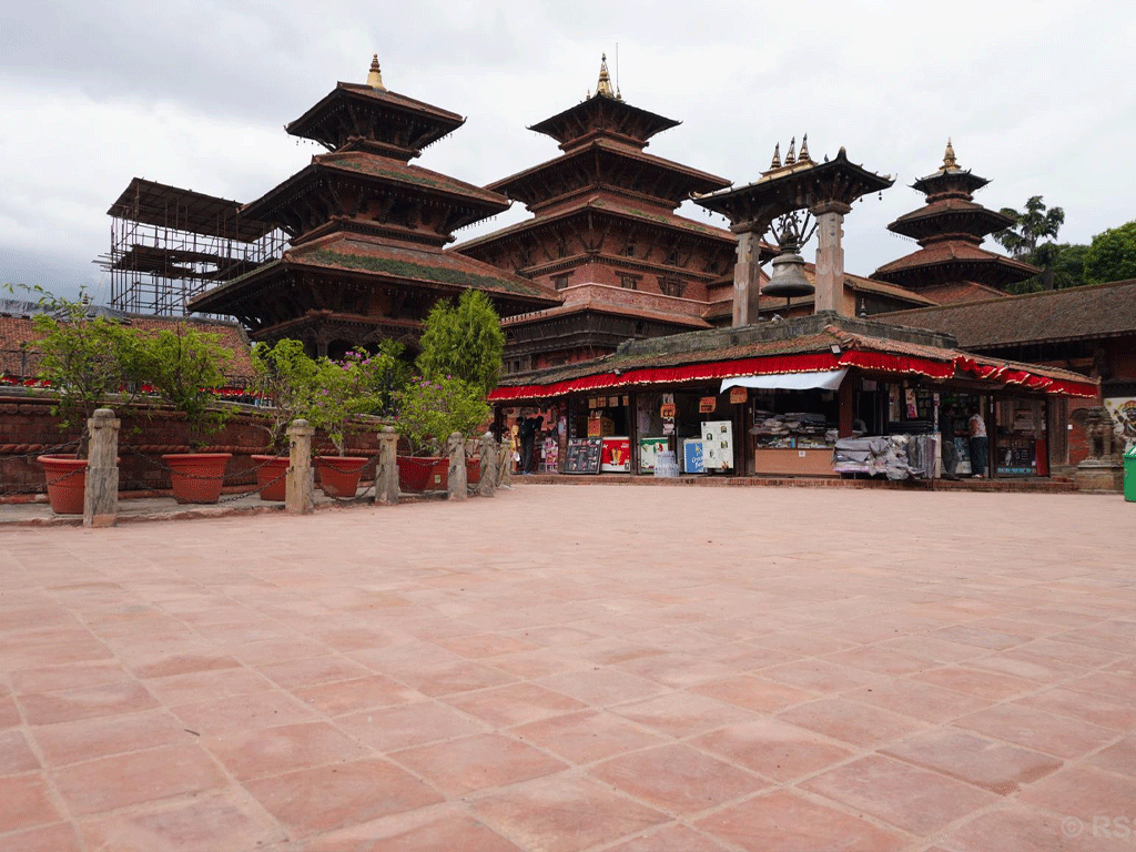 रैथाने इँटा बिछ्याएपछि पाटन दरबार क्षेत्र थप आकर्षक