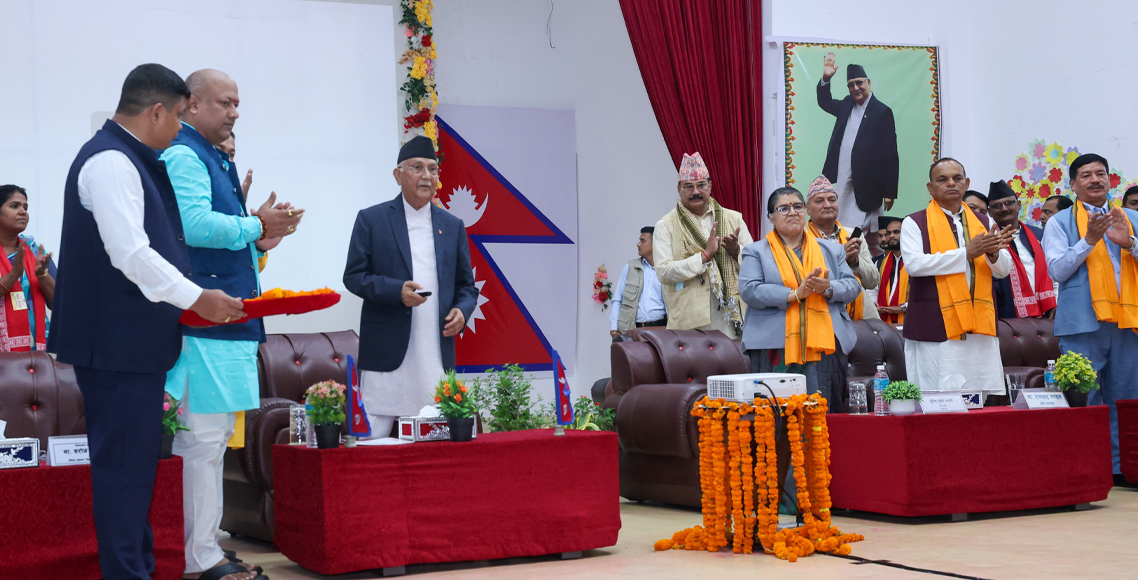 प्रधानमन्त्रीद्वारा मधेशका ३२० किलोमिटर सडक शिलान्यास