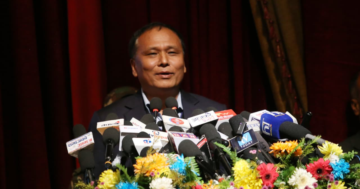 परिणाममुखी काम गर्न नेतृत्व गर्नुपर्ने महसुस भइरहेको छ : घिसिङ 