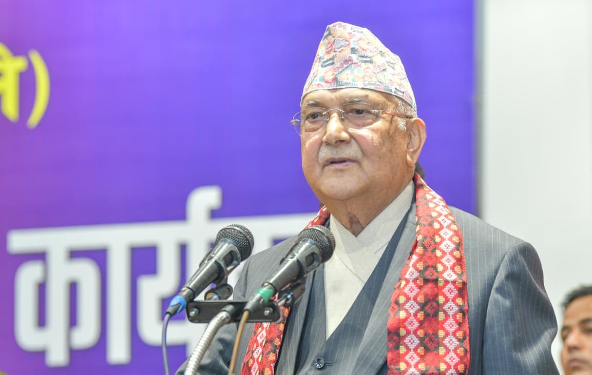 कांग्रेस विभाजन भएकोमा हामी चिन्तित छौं : ओली