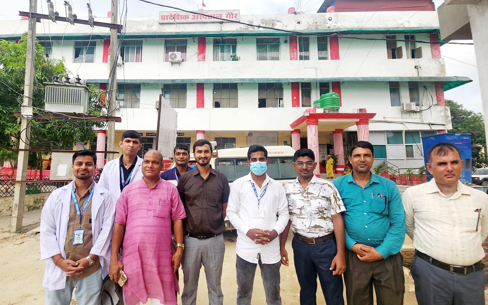 हैजा नियन्त्रण गर्न गौर अस्पतालको मेडिकल टोली वीरगन्जमा