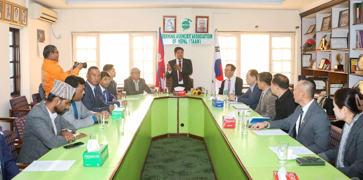 कोरियाली पर्यटन प्रवर्द्धनका लागि टान र काटाबीच समझदारी