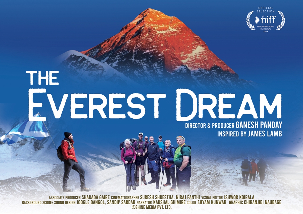 ब्रेन इन्जुरीबाट बाँचेका बेलायतीहरूको कथामा ‘द एभरेस्ट ड्रिम’, निफमा रिलिज हुँदै