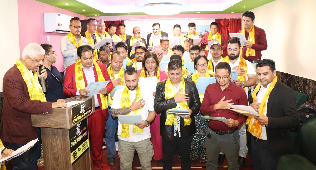 एनआरएनए एनसीसी कतारको प्रमाणपत्र वितरण तथा शपथग्रहण कार्यक्रम सम्पन्न