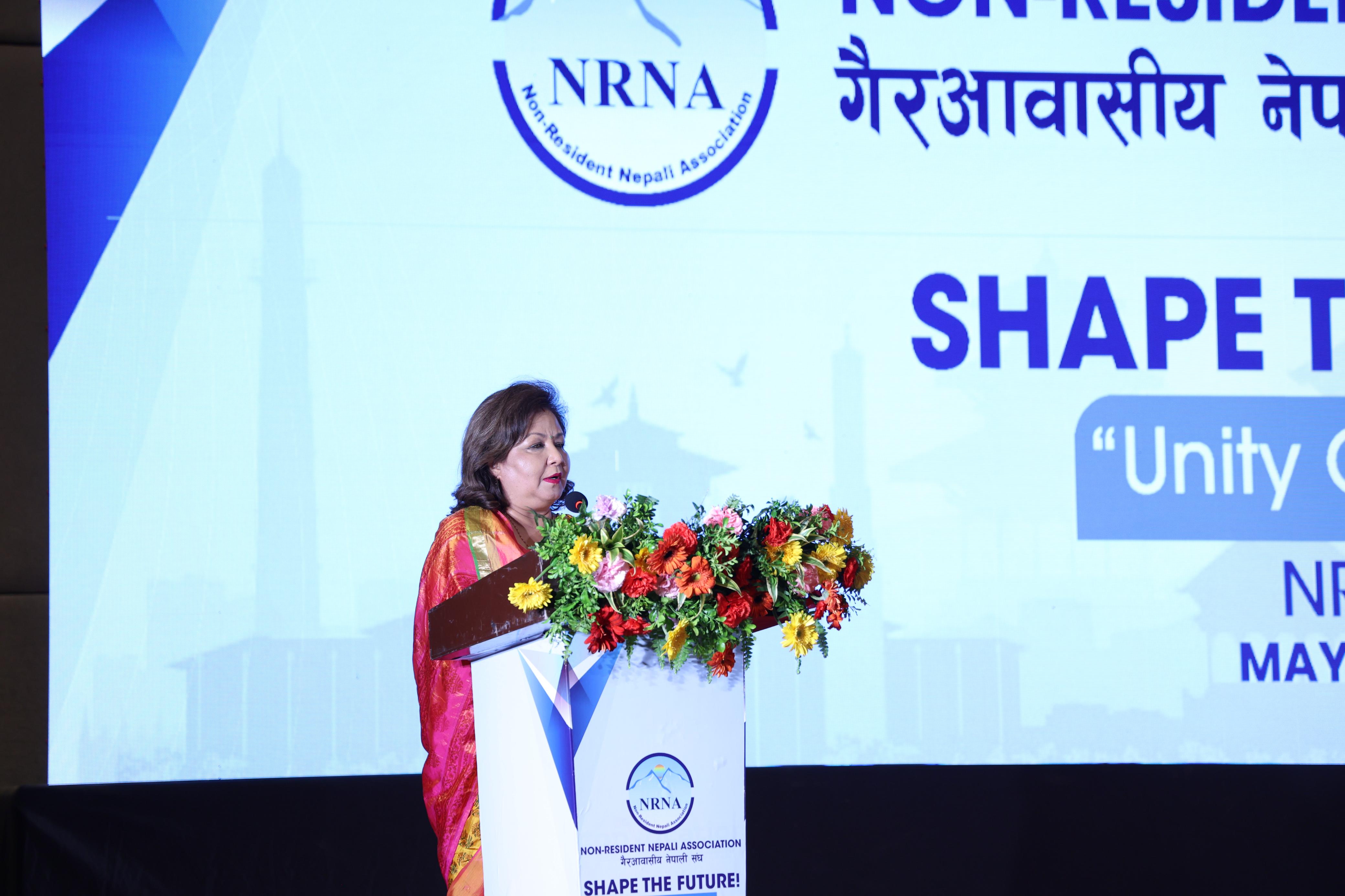 एनआरएनएको एकता महाधिवेशन सुरु, राजनीति नगर्न परराष्ट्रमन्त्री राणाले गरिन् आग्रह