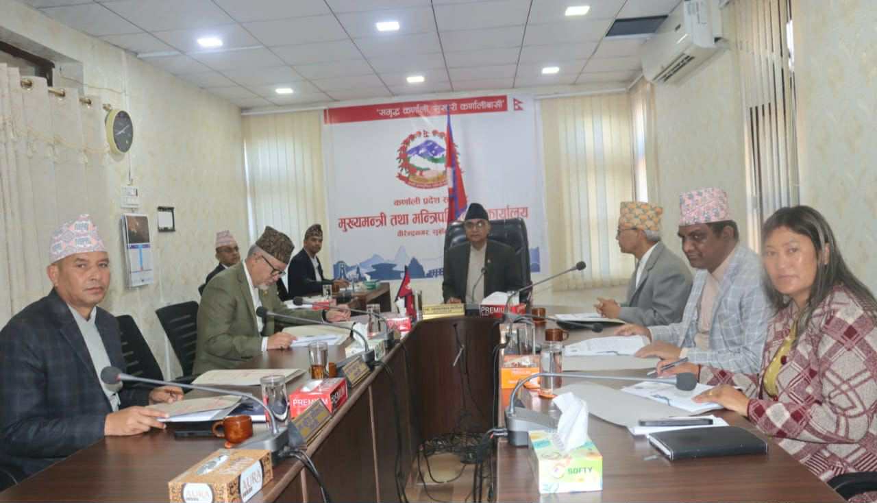 कर्णाली प्रदेशमा मन्त्रालयको संख्या घटाइयो