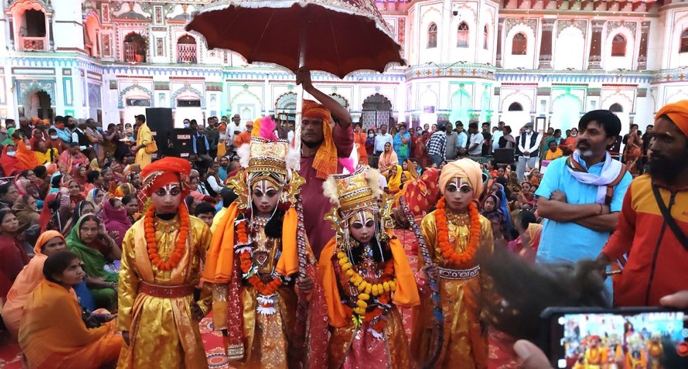 जनकपुरमा विवाहपञ्चमी महोत्सव सुरु, आज नगरदर्शन
