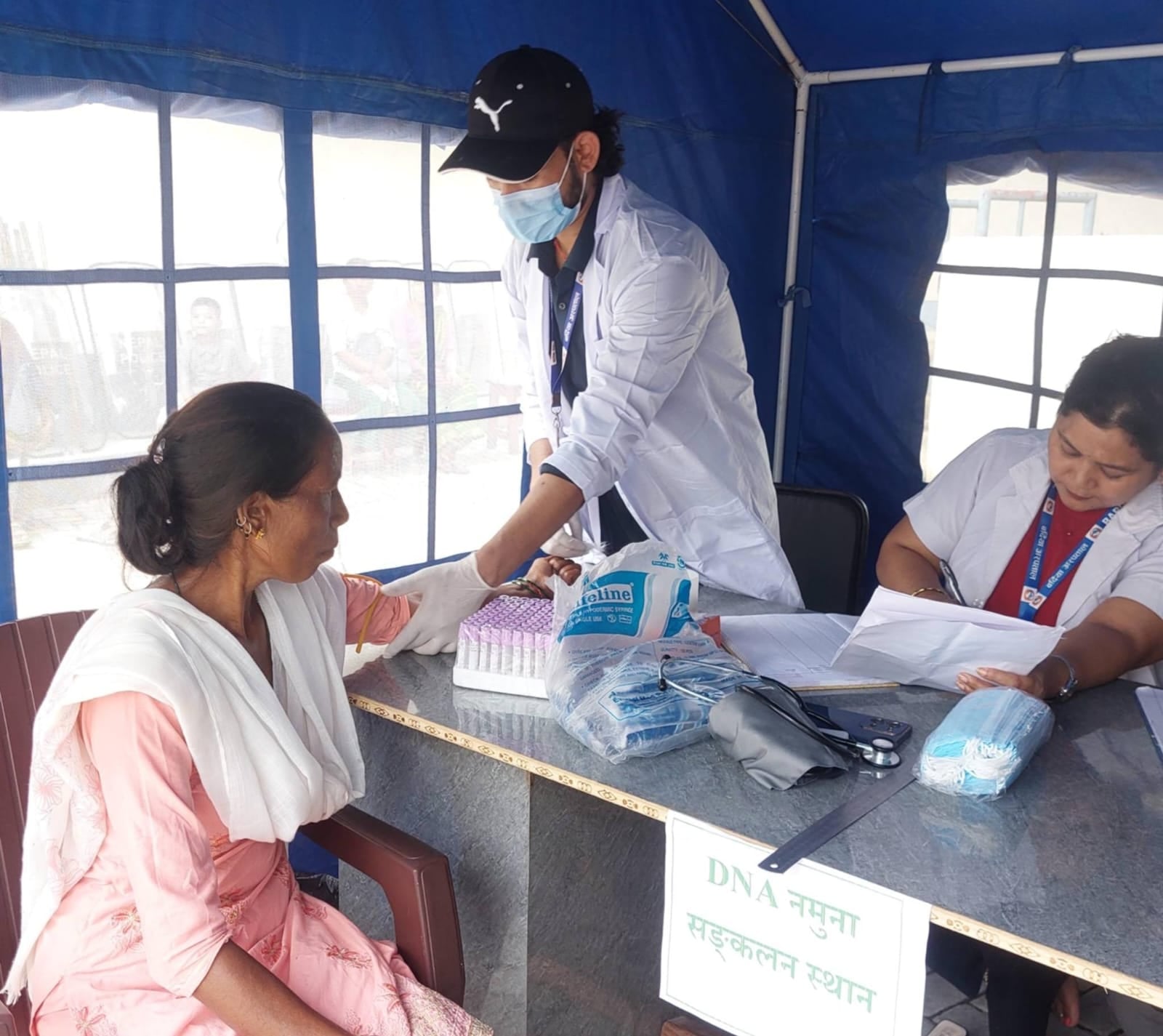 बर्दियामा सम्पर्कविहीन ५५ जनाका आफन्तको डिएनए नमुना संकलन