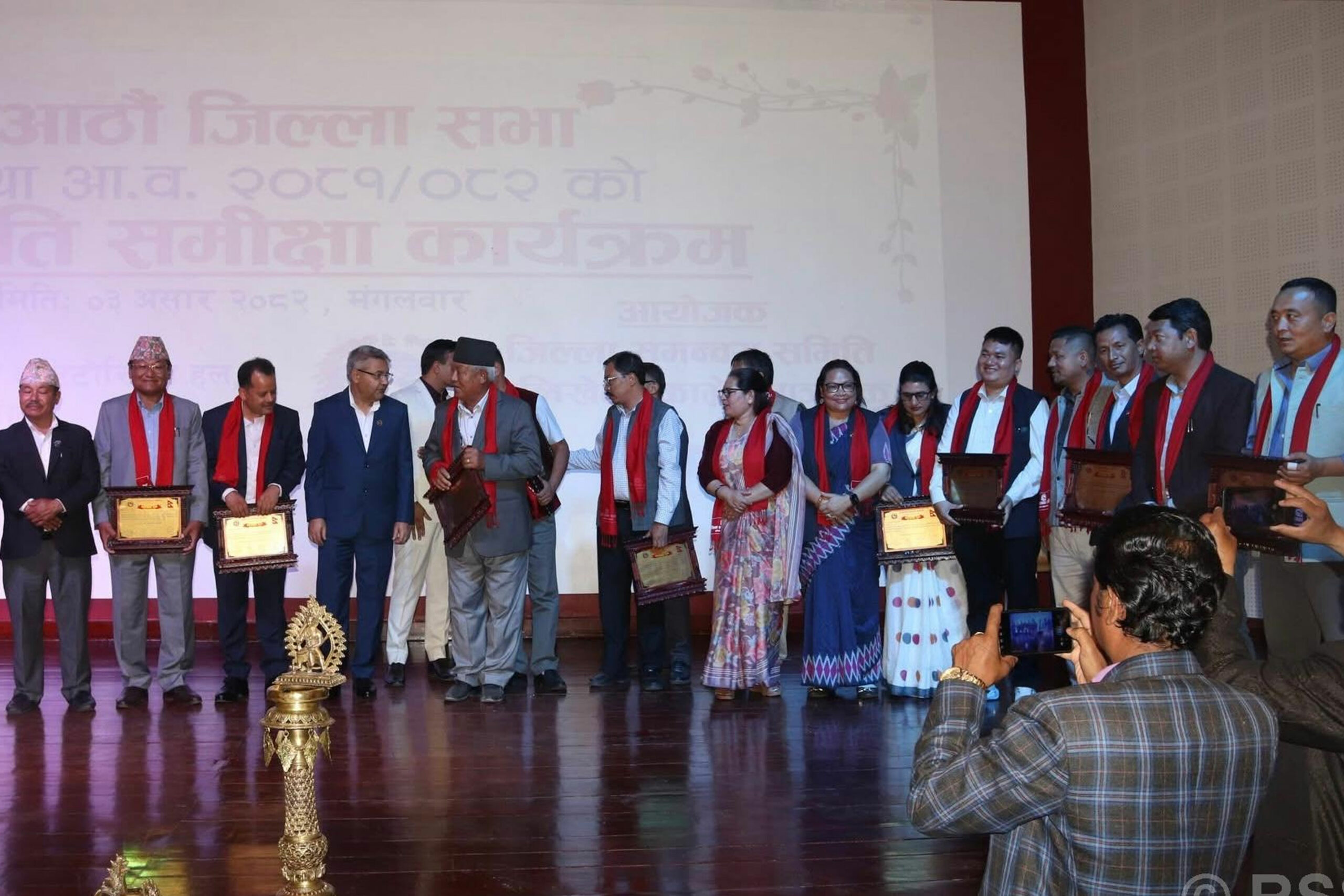 काभ्रेका १३ उत्कृष्ट स्थानीय तह सम्मानित