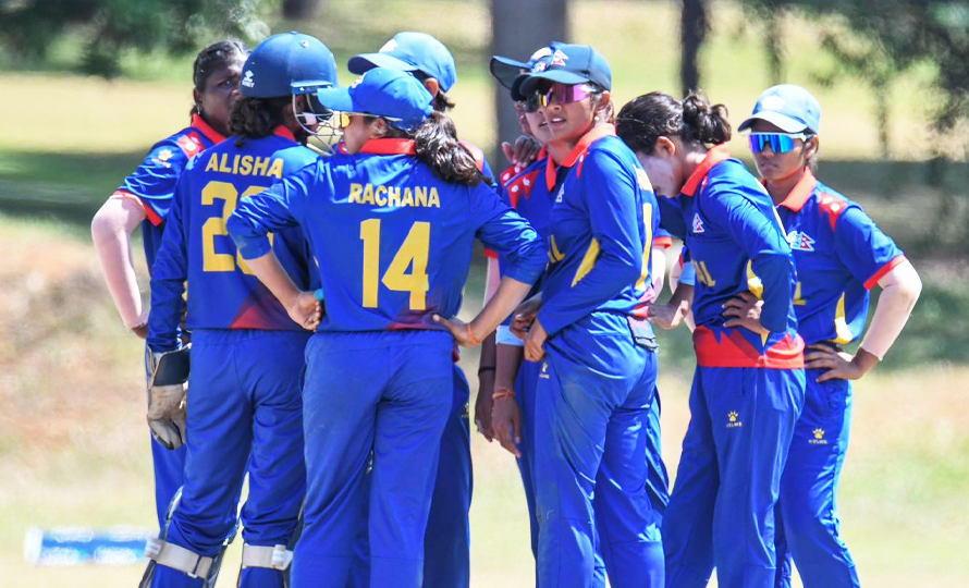 महिला क्रिकेट टोली भारत प्रस्थान